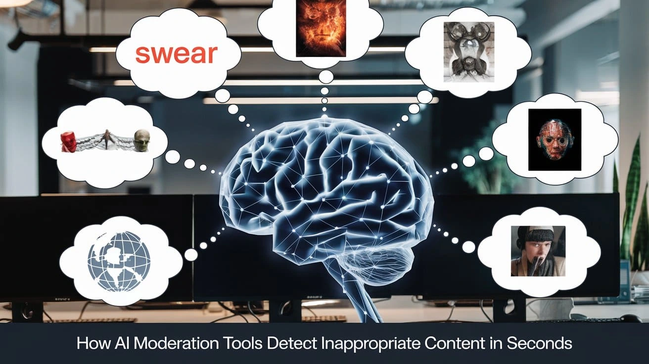 How AI Moderation Tools Detect Inappropriate Co...